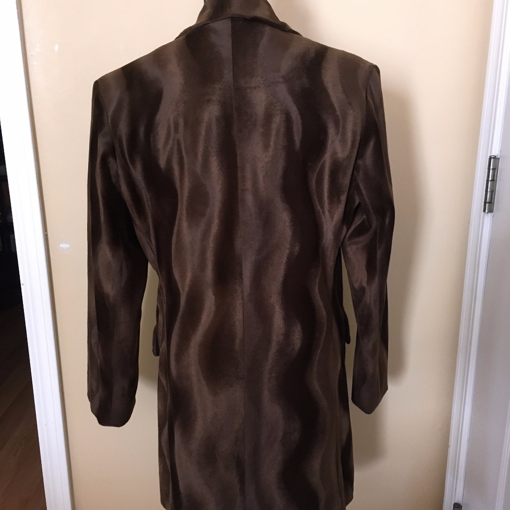 Soft R.Z.R Brown Coat Small - Picture 3 of 7